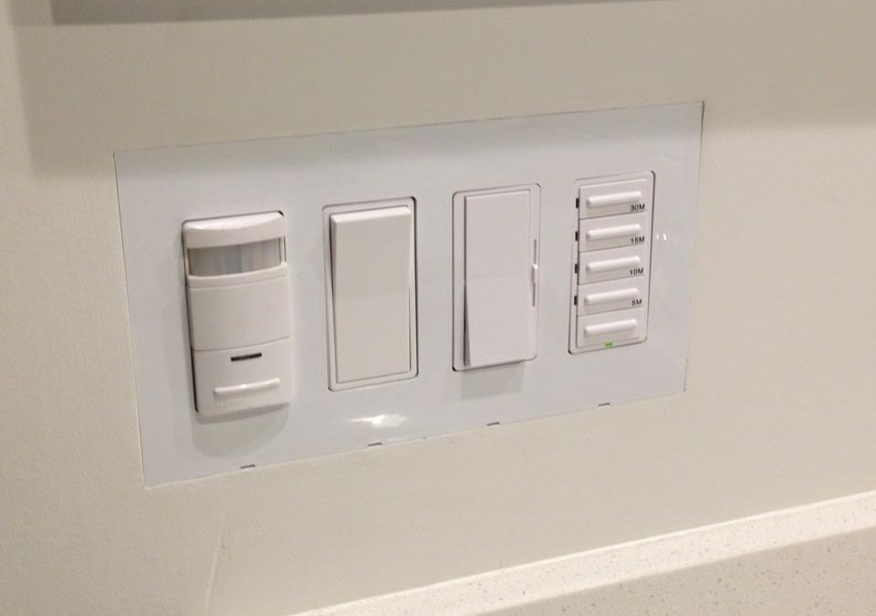 Nice example of a Smoothline wall plate